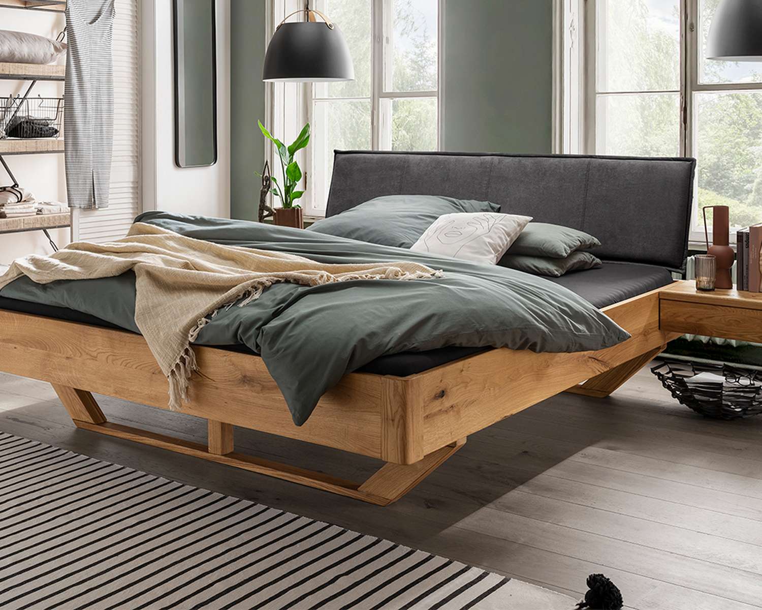 Massief Houten Bed Jackson Actie Bedroomshop Nl