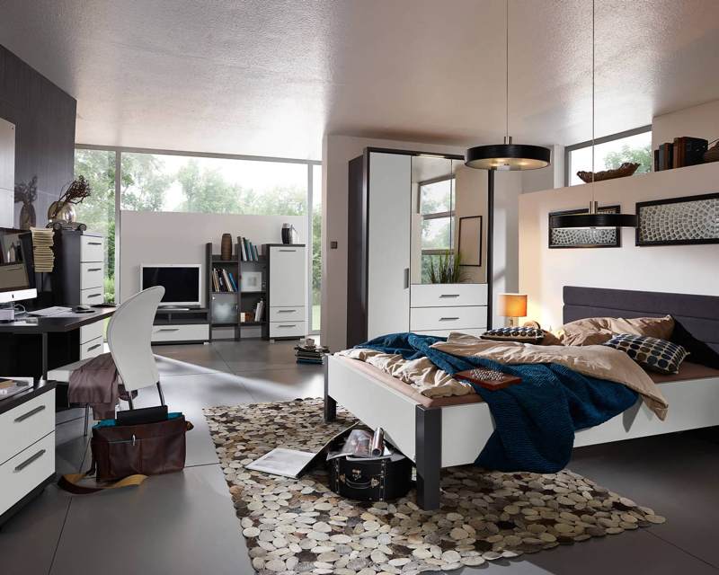 Witte slaapkamerset tieners