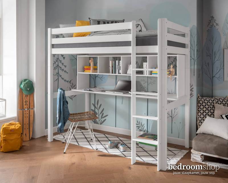 Hoogslaper met bureau