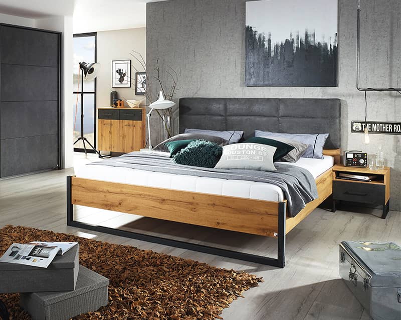 Industrieel tweepersoonsbed