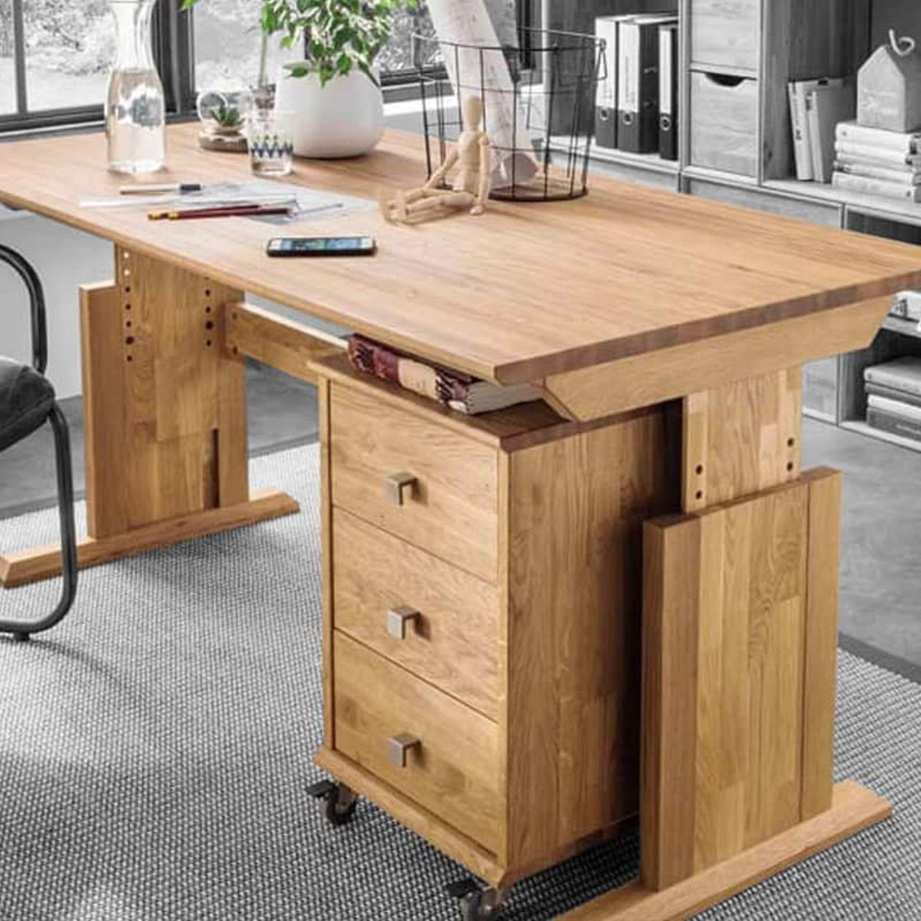 Bureau hout design