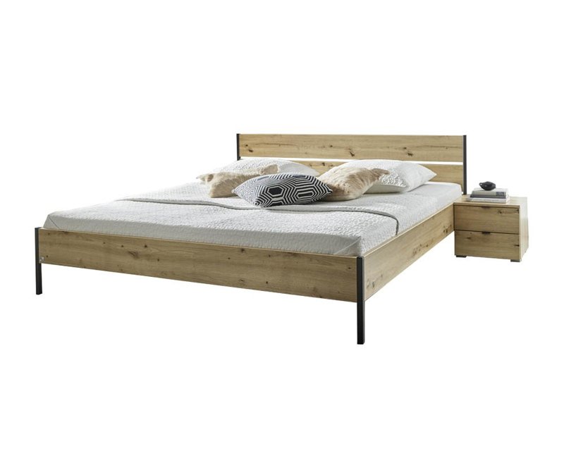 Tweepersoonsbed hout » al v.a. €199, Gratis