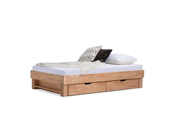 houten bed eenpersoons