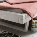 Grenen balken bed Whitley hoek