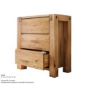 Ladecommode eiken