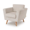 Slaapkamer fauteuil creme