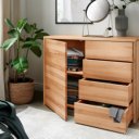 Dressoir massief hout beuken