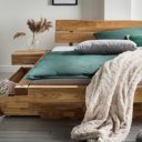 Houten bed met lades / laden